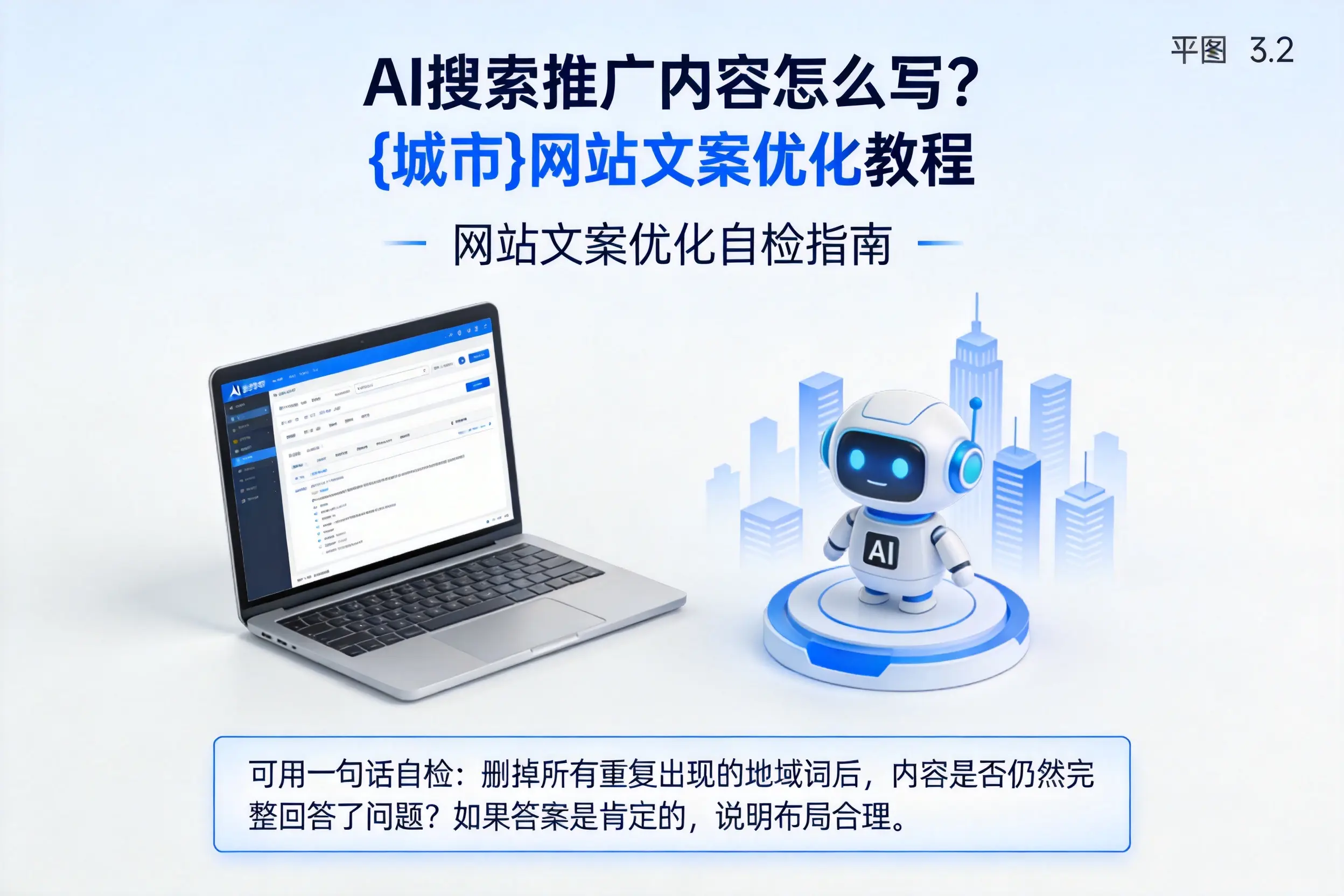 AI搜索推广内容怎么写？济宁网站文案优化教程