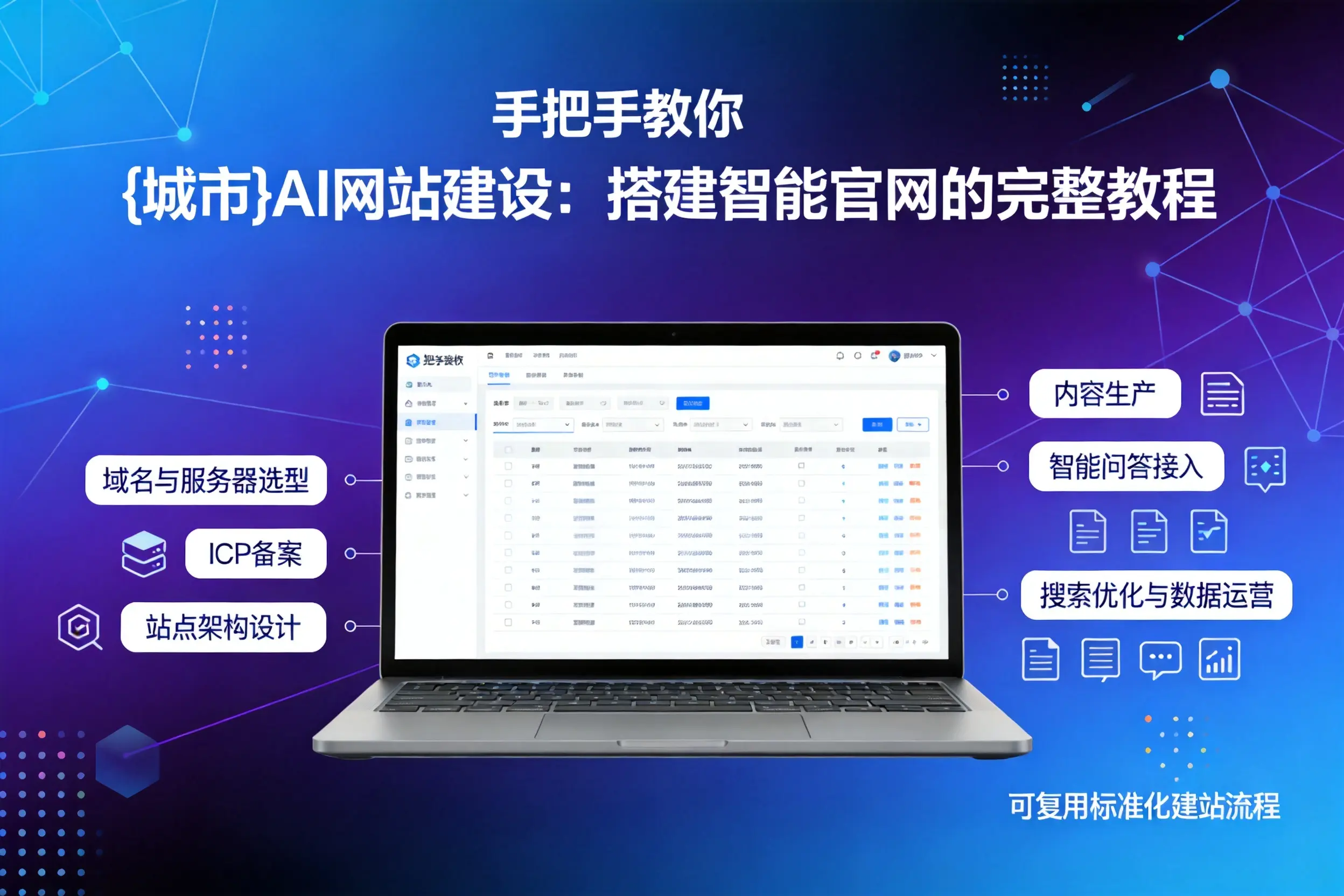 手把手教你济宁AI网站建设：搭建智能官网的完整教程