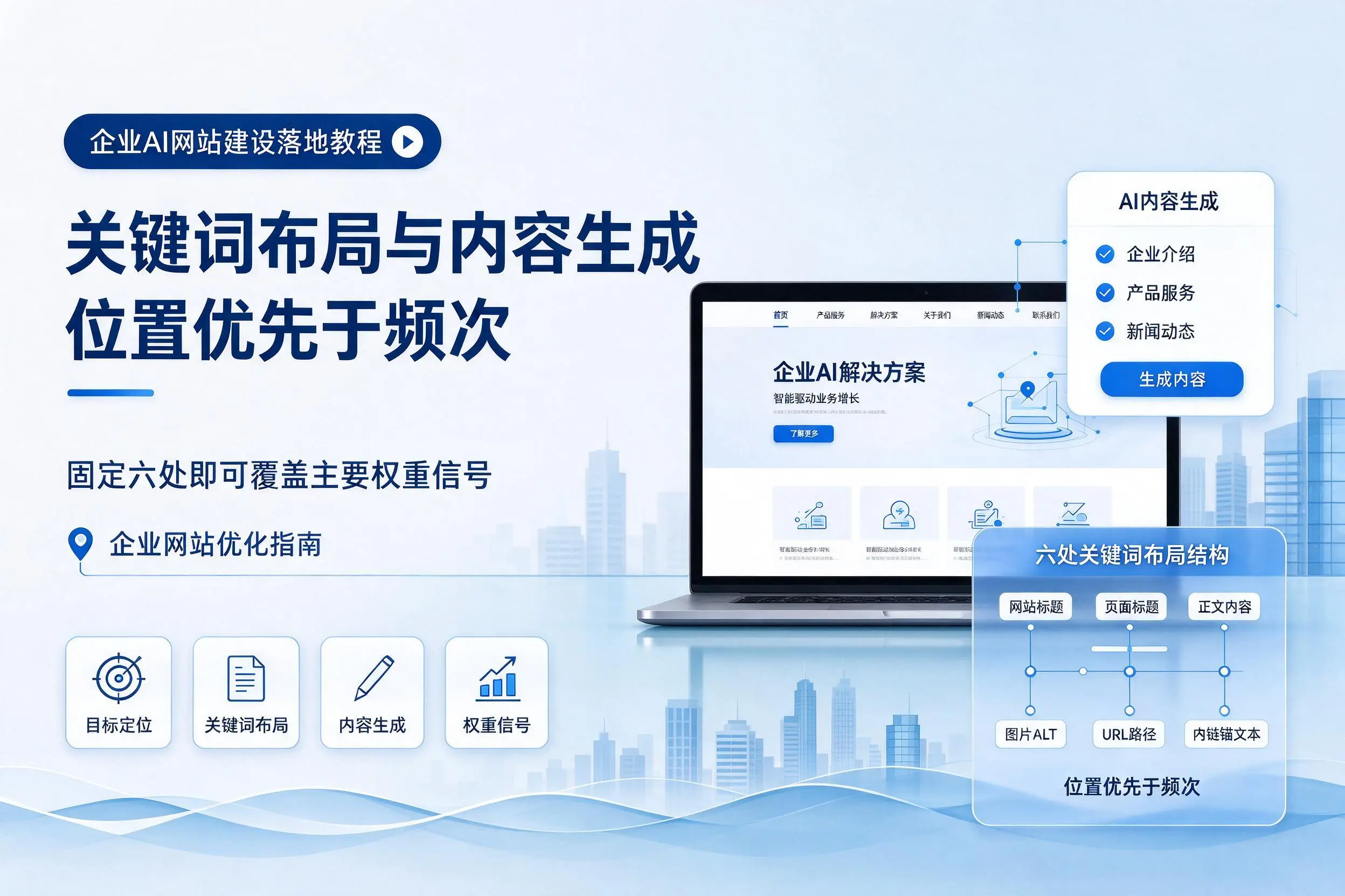 济宁企业AI网站建设落地教程：关键词布局与内容生成